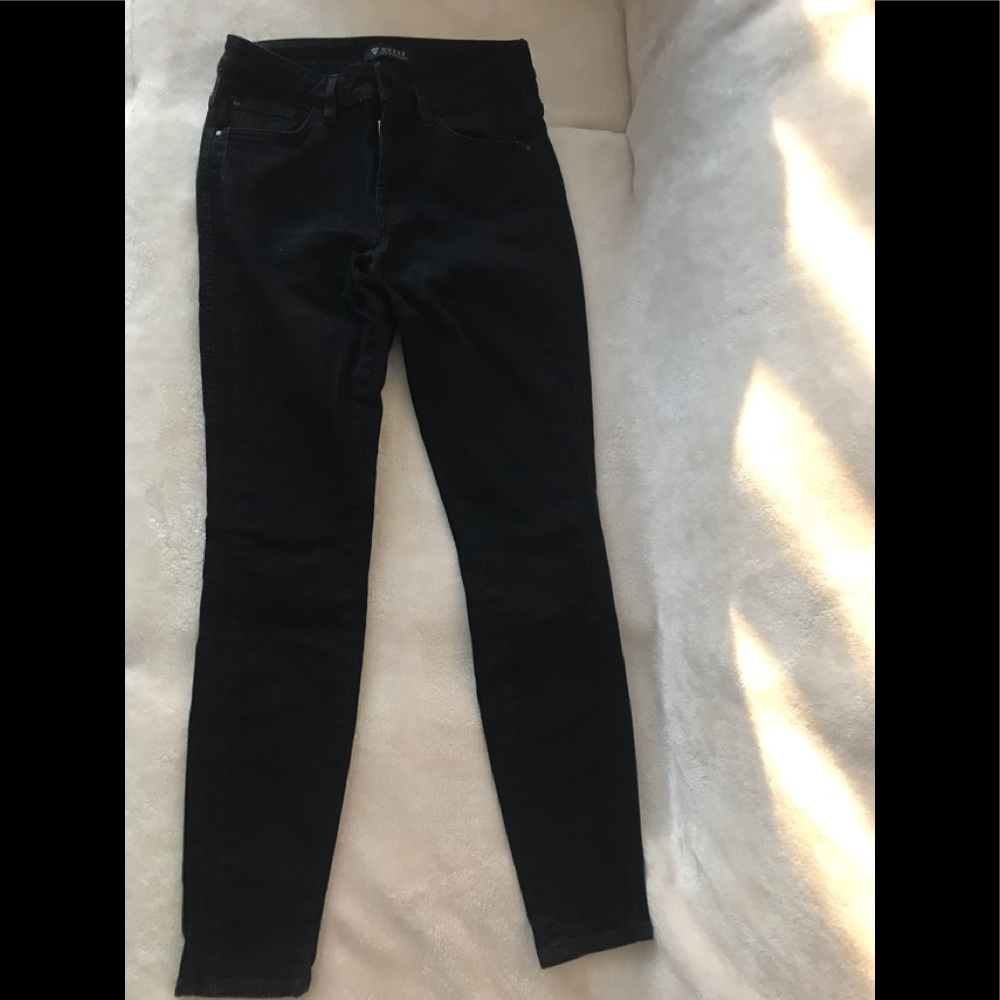 Guess Black Skinny Jeans Size 27